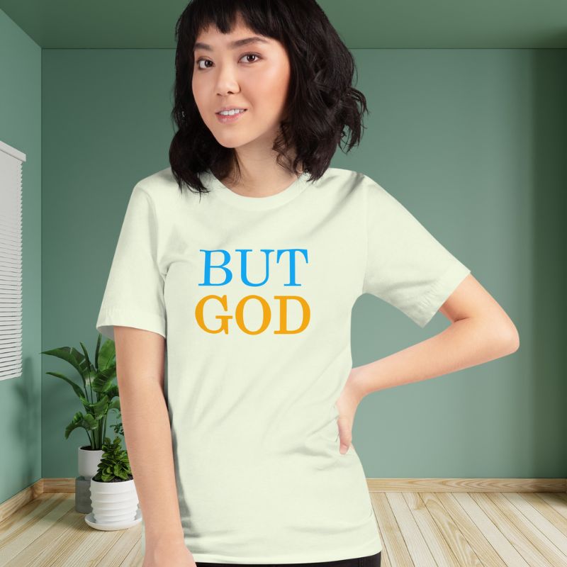Asian woman wearing light yellow Christian women&