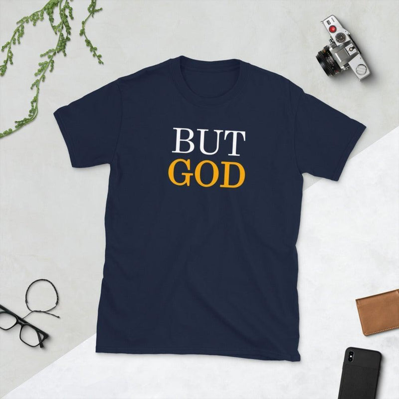 But God with ABC's of Salvation 2-Sided T-Shirt - Amela's Chamber