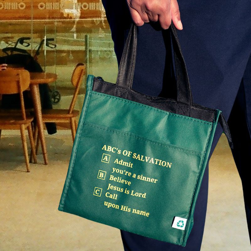 Christian Cooler Tote Bag with ABC&