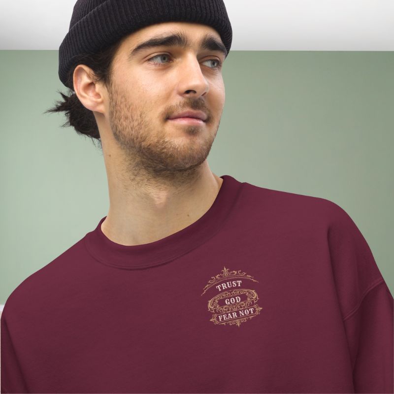 Fear Not 2-Sided Sweatshirt