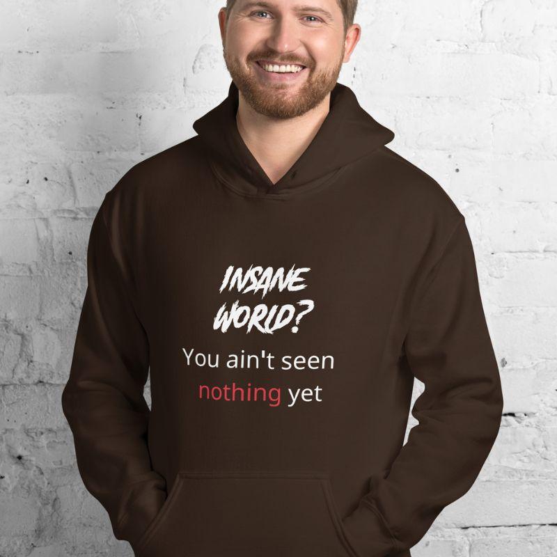 Insane World With ABC's of Salvation 2-Sided Hoodie