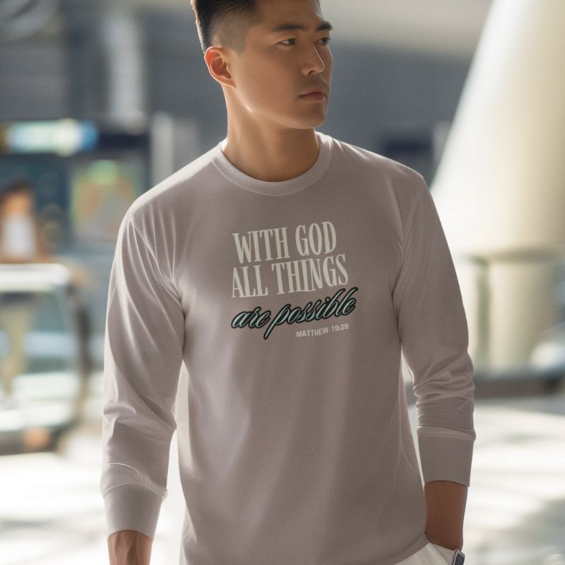 Possible With God Long Sleeve T-Shirt