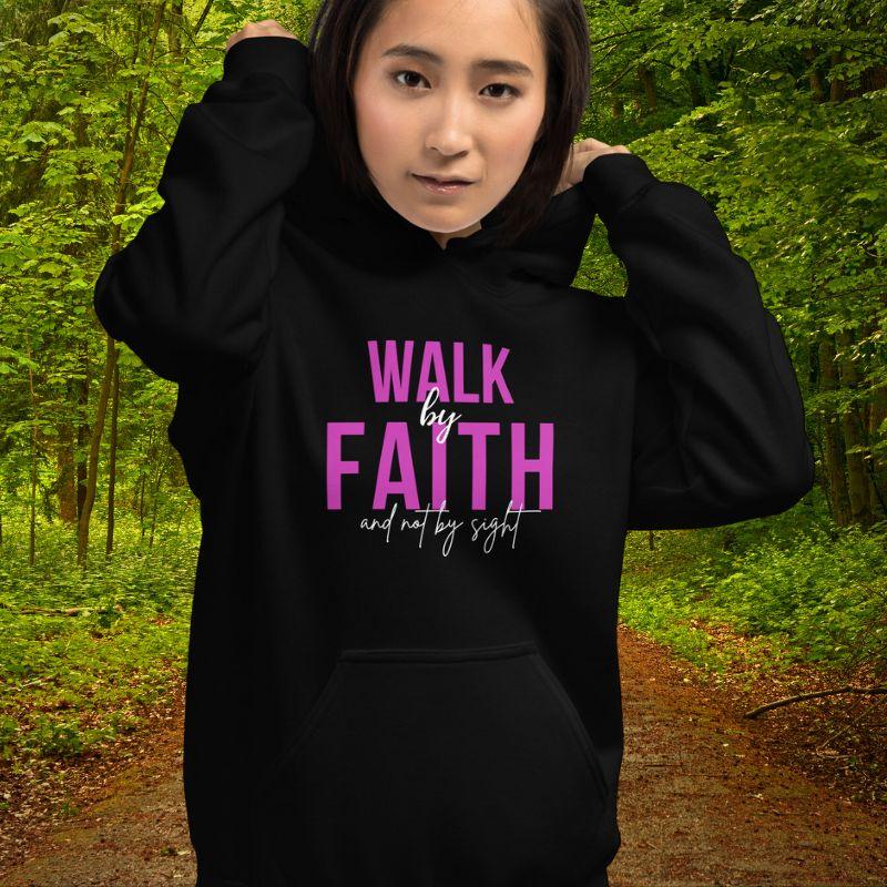 Walk By Faith Hoodie - Amela's Chamber