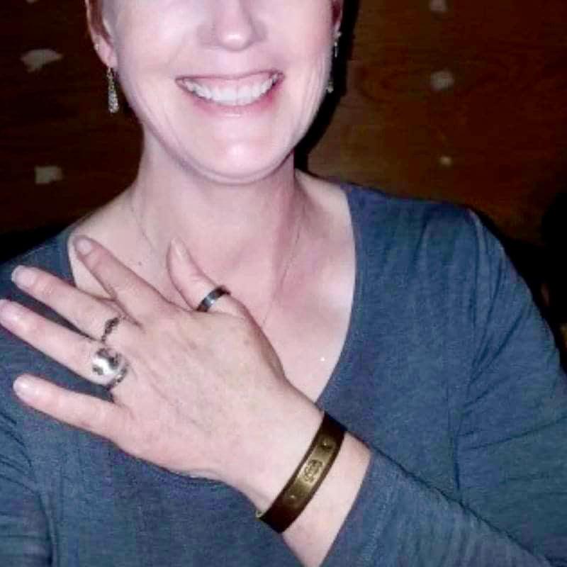 "I Am" Leather Bracelet (Blessed, Survivor, Grateful, Fearless )
