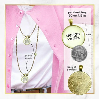 Proverbs 31 Blessed Mom Necklace