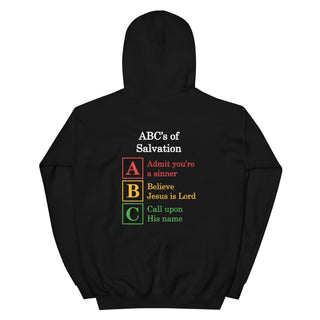 Insane World With ABC's of Salvation 2-Sided Hoodie