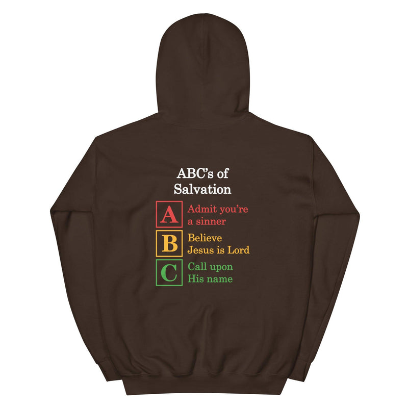 Insane World With ABC's of Salvation 2-Sided Hoodie