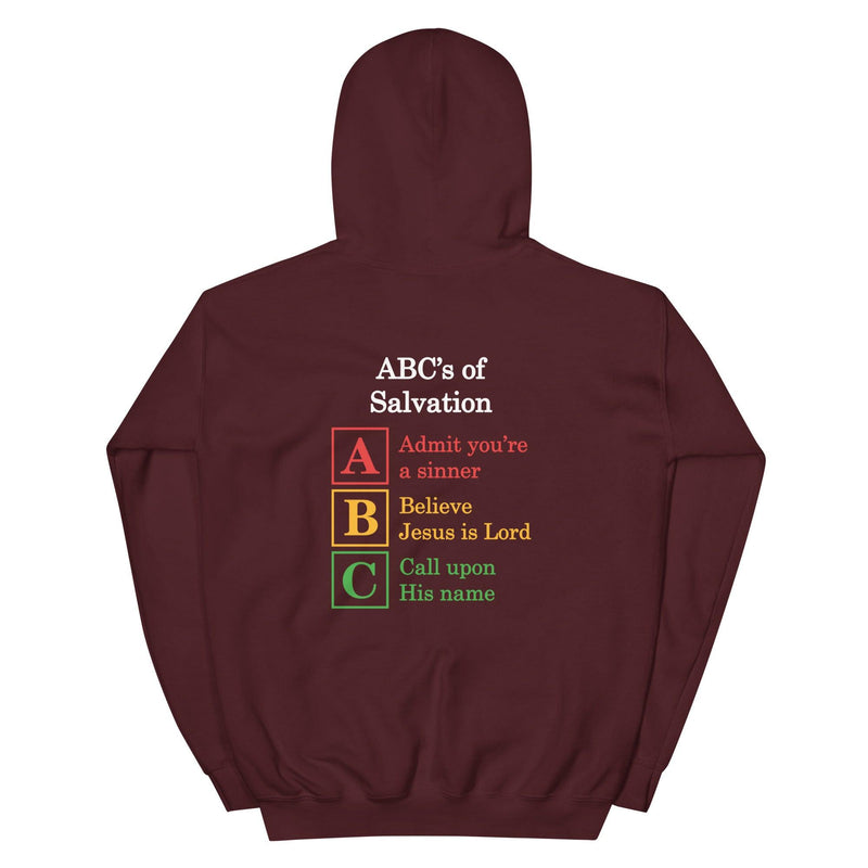 Insane World With ABC's of Salvation 2-Sided Hoodie