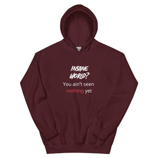 Insane World With ABC's of Salvation 2-Sided Hoodie - Amela's Chamber