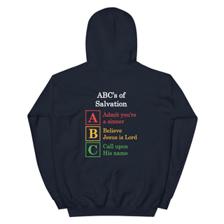 Insane World With ABC's of Salvation 2-Sided Hoodie