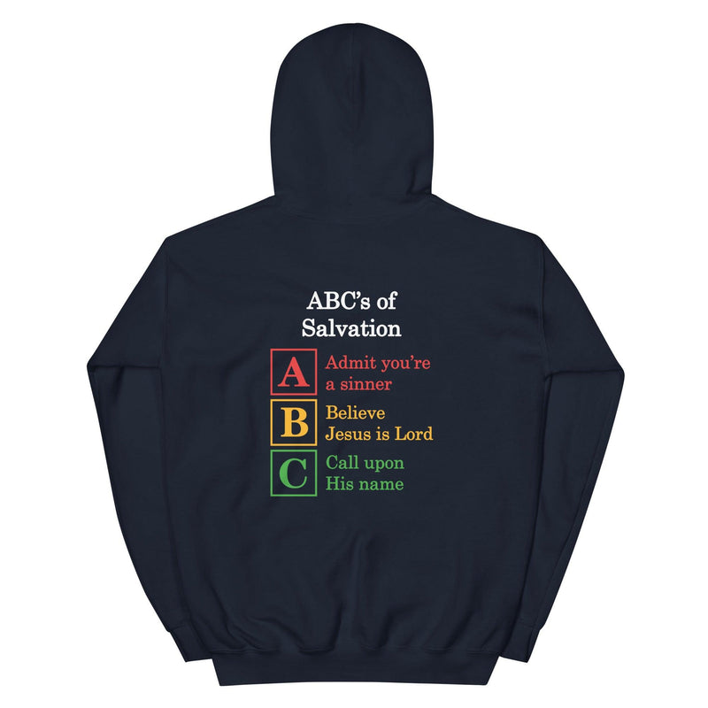 Insane World With ABC's of Salvation 2-Sided Hoodie