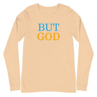 But God with ABC's of Salvation 2-Sided Long Sleeve T-Shirt (Lighter Colors)