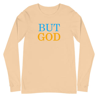 But God with ABC's of Salvation 2-Sided Long Sleeve T-Shirt (Lighter Colors) - Amela's Chamber