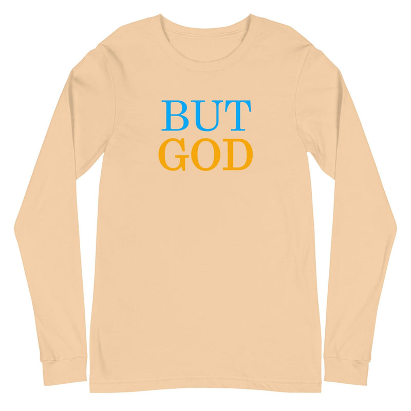 But God with ABC's of Salvation 2-Sided Long Sleeve T-Shirt (Lighter Colors) - Amela's Chamber