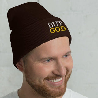 But God Cuffed Christian Beanies - Amela's Chamber