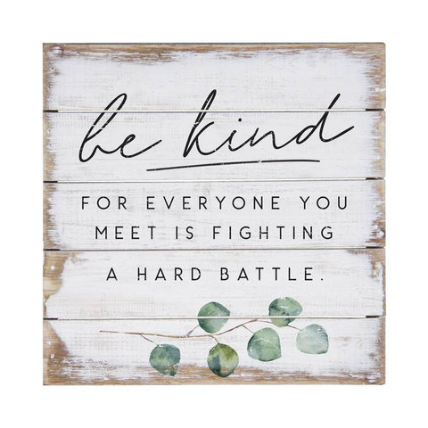 Be Kind Wooden Sign - Amela's Chamber