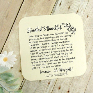 Blessed Is She Who Believes Necklace