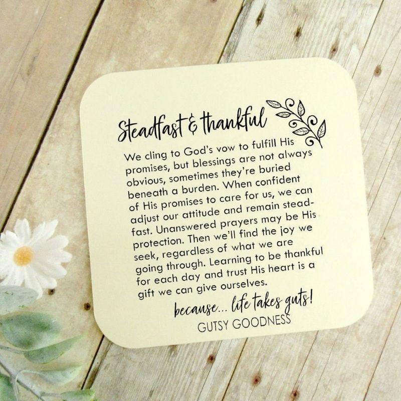 Blessed Is She Who Believes Necklace