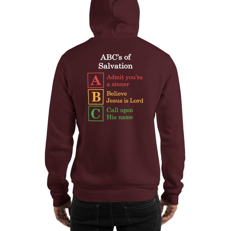 But God With ABC's of Salvation 2-Sided Hoodie