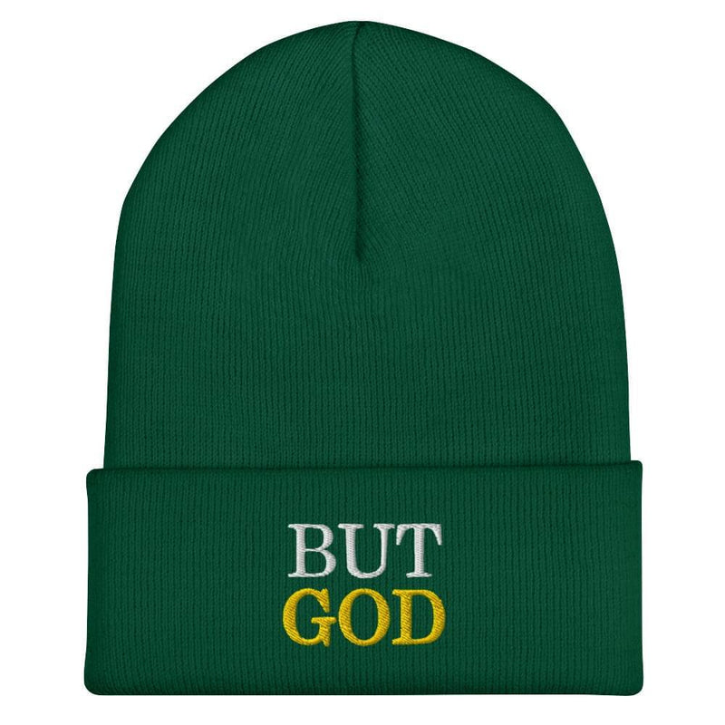 But God Cuffed Christian Beanies - Amela's Chamber