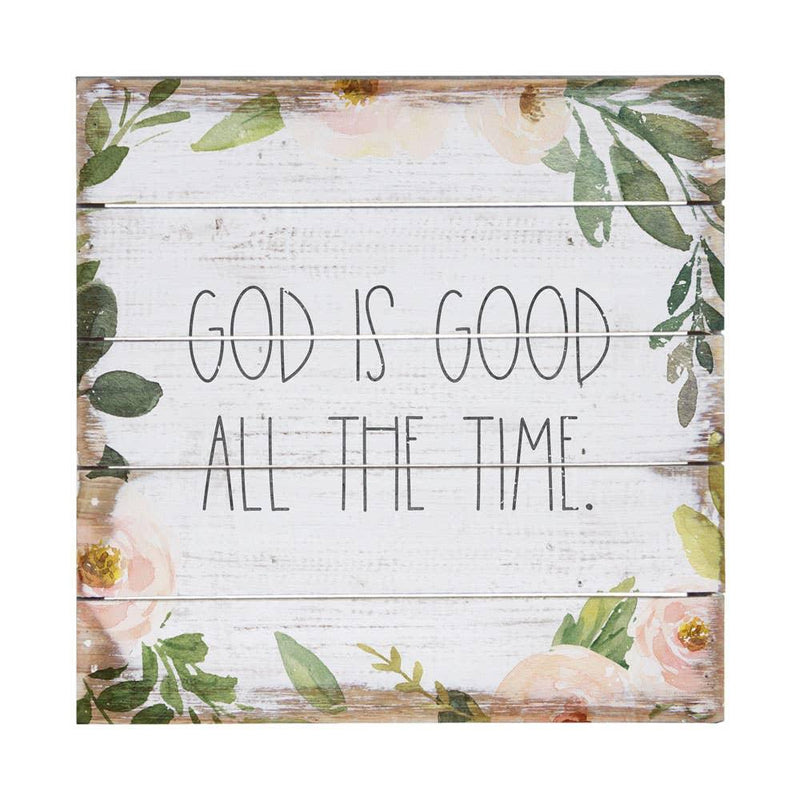 God is Good Wooden Sign - Amela's Chamber