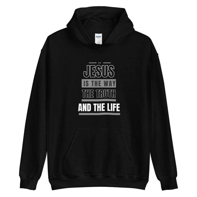 Men's Christian Hoodies- Jesus Is The Way Hoodie
