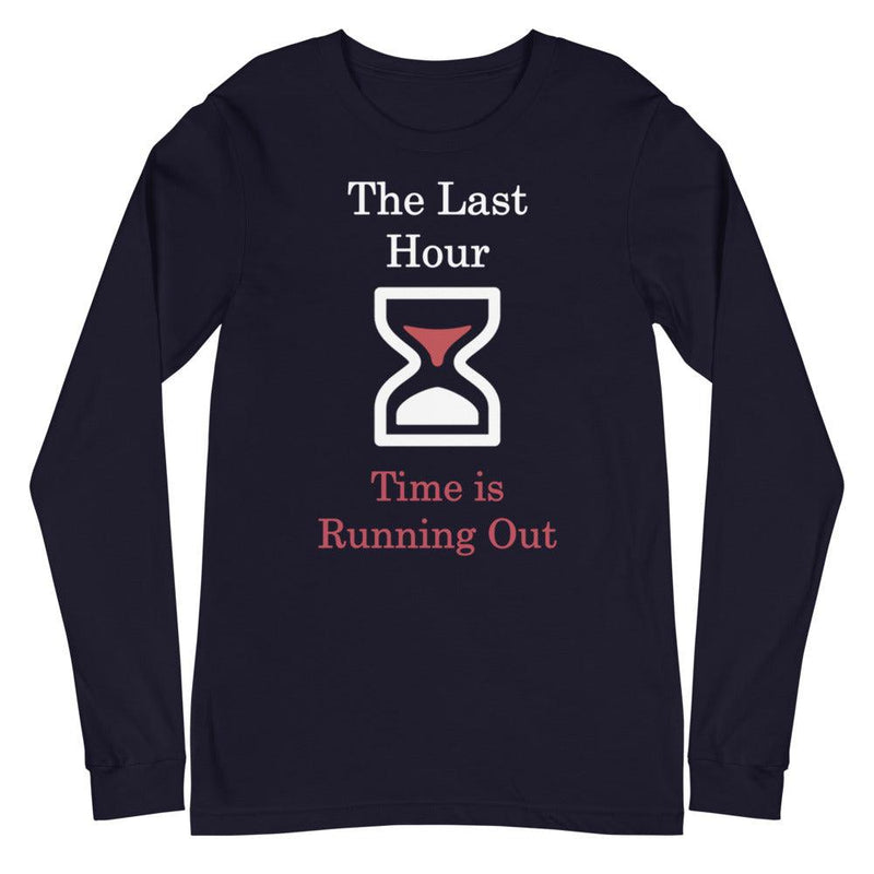 Last Hour with ABC's of Salvation 2-Sided Long Sleeve T-Shirt - Amela's Chamber