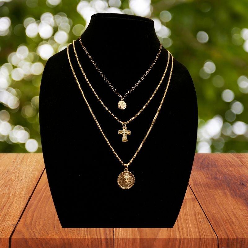 Lion Of Judah Coin Necklace - Amela&