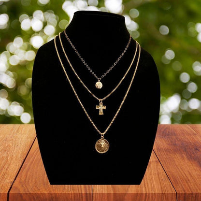 Lion Of Judah Coin Necklace - Amela&