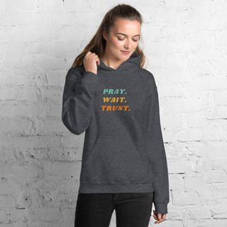 Pray Wait Trust Unisex Hoodie - Amela's Chamber