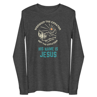 Worship The Creator Long Sleeve T-Shirt - Amela's Chamber