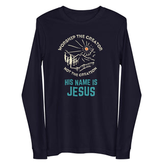 Worship The Creator Long Sleeve T-Shirt - Amela's Chamber