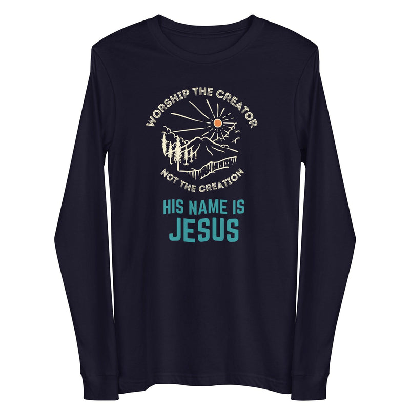 Worship The Creator Long Sleeve T-Shirt